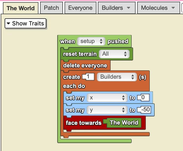 Build Wall example code 1