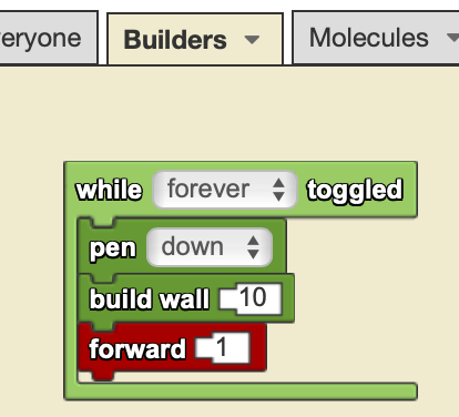 Build Wall example code 2