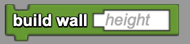 Build Wall block