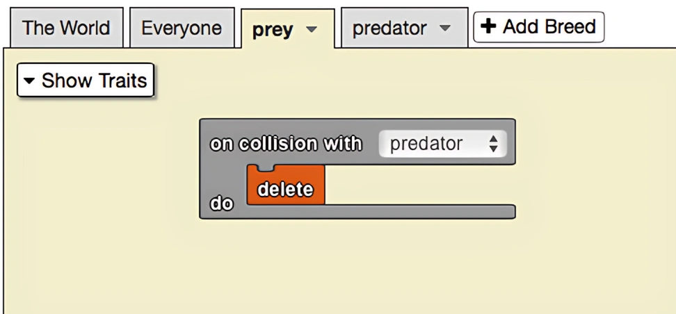 Delete example code