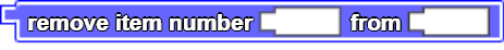 Remove Item Number From block