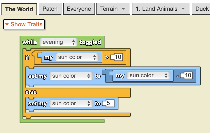 Set Directional Light Color example code 1