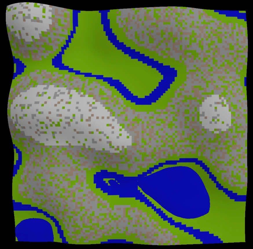 Full terrain 3D view
