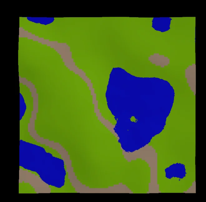 Dirt path result angled view