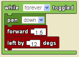 Variation code example