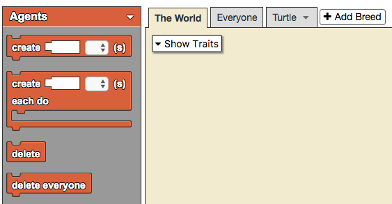 Workspace with blocks and pages