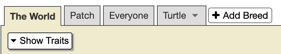 Workspace tabs