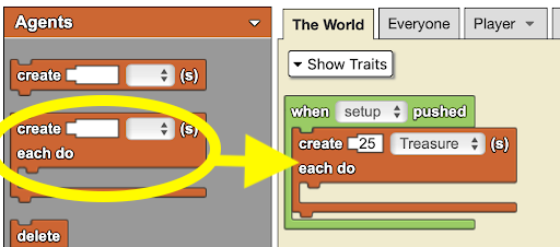 Create 25 Treasure code