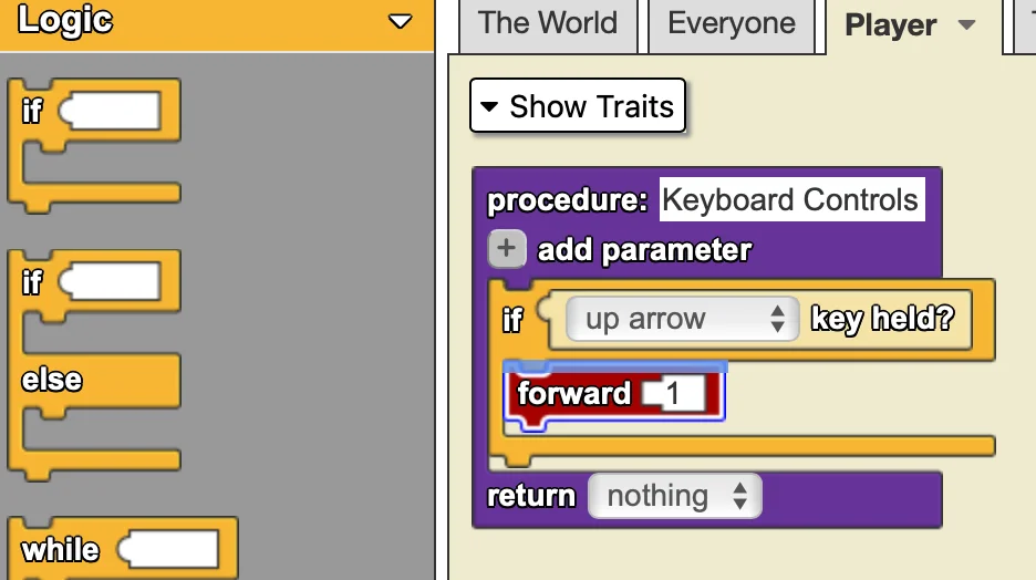 Program procedure